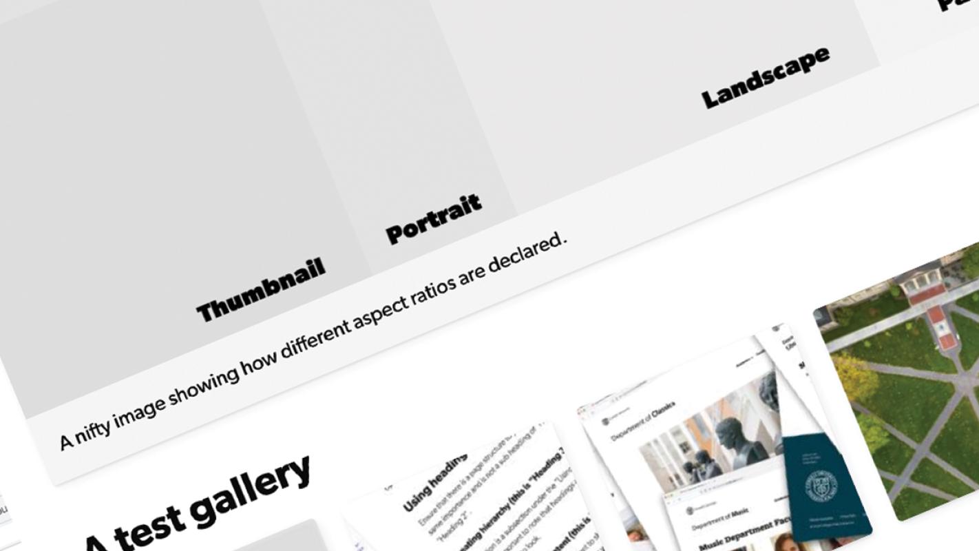 Basic page with sidebar and section A&S Communications